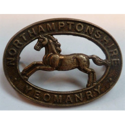 Northamptonshire Yeomanry Cap Badge British Army