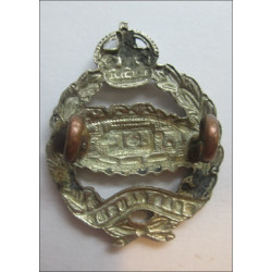 Royal Tank Regiment Collar Badge.