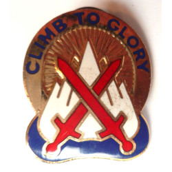 United States Army 10th Mountain Division DUI Badge