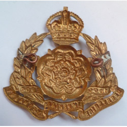 Imperial Derbyshire Yeomanry Cap Badge British Army WW!