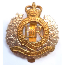 Royal Canadian Engineers Cap Badge ERII
