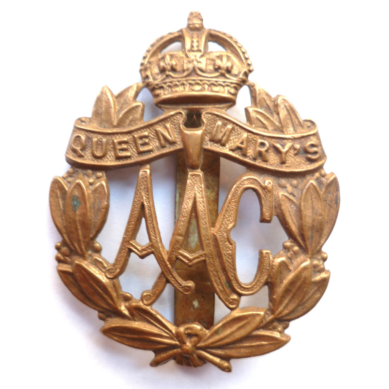 Queen Mary's Army Auxiliary Corps Cap Badge