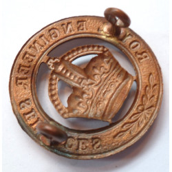 Royal Engineer Services Cap Badge