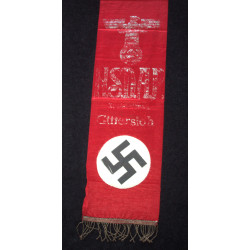 German Third Reich NSKK/NSDAP Funeral Wreath Sash
