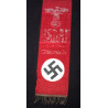 German Third Reich NSKK/NSDAP Funeral Wreath Sash