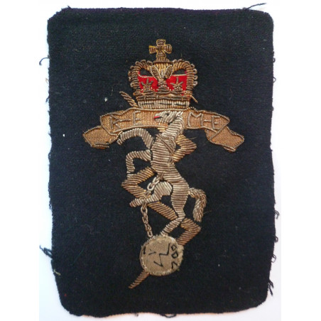 Royal Electrical Mechanical Engineers REME Bullion Cloth Blazer Badge