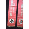 German Third Reich DRKB/NSDAP Funeral Wreath Sash