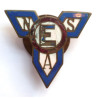 WW2 E.N.S.A. Entertainments National Service Association Enamel Lapel Badge