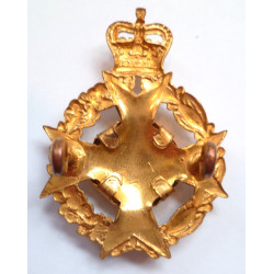 Royal Army Chaplains Department Cap Badge Queen's Crown