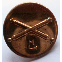 WW2 United States Artillery E Company Collar Disc WWII