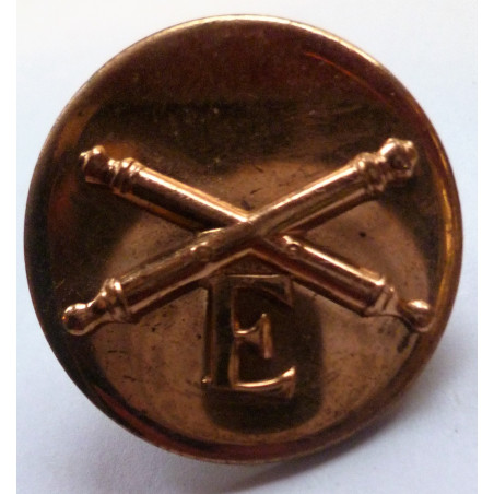 WW2 United States Artillery E Company Collar Disc WWII