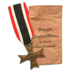 WWII German War Merit Cross with Original Packet