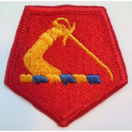 United Sates Massachusetts National Guard H.Q. Cloth Patch Badge