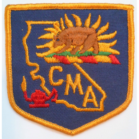 United States California National Guard OCS Cloth Patch Badge