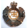 Royal Canadian Engineers Officers Cap Badge ERII