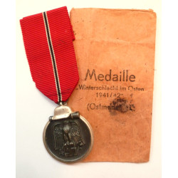 Wehrmacht Russian Front Medal with Original Packet