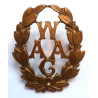 WWI Women's Auxiliary Army Corps Cap Badge Numbered