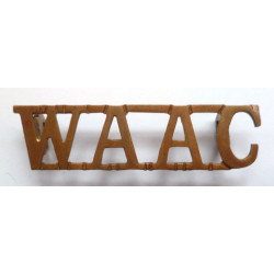WWI Women's Auxiliary Army Corps Shoulder Title WAAC