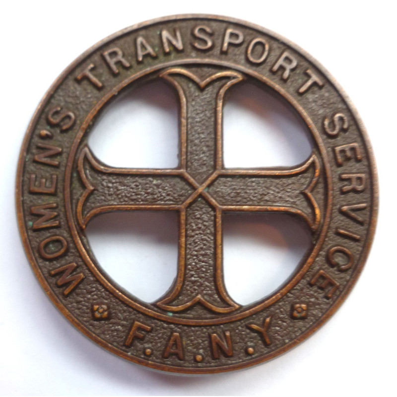 Women's Transport Service FANY Cap Badge