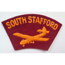 South Stafford Glider Cloth Shoulder Title.
