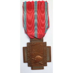 WW1 Belgium - Fire Cross Medal Croix du Feu Great War