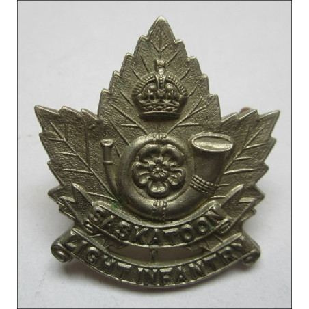 Canadian Saskatoon Light Infantry Collar Badge