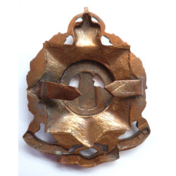 10th County of London, Hackney Rifles Officers Bronze Cap Badge
