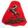 Royal West Kent Officers Bronze Cap Badge
