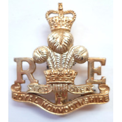 The Royal Monmouthshire Royal Engineers Militia Cap Badge