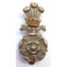 Alexandra Princess Of Wales Own Yorkshire Yeomanry Hussars Cap Badge