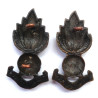 Pair Indian Army Engineers Collar Badges