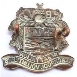 1st Battalion Blackpool Volunteers Cap Badge