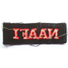 WW2 Navy, Army & Air Force Institutes (N.A.A.F.I.) Cloth Badge