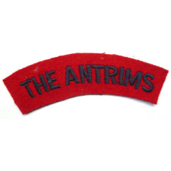 591st Independent Field Squadron Royal Engineers "ANTRIM" Shoulder Titles
