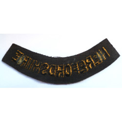 Herefordshire Civil Defence  embroidered Curved Chest Title