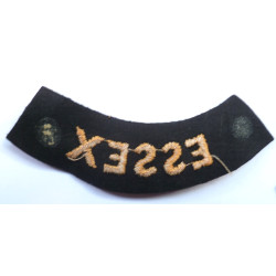 Essex Civil Defence  embroidered Curved Chest Title