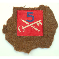 5th Infantry Brigade Cloth Formation Sign
