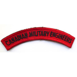 Canadian Military Engineers Shoulder Title