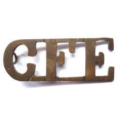 Cape Fortress Engineers Shoulder Title CFE