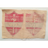 Pair 14th Corps Uncut Printed Cloth Formation Signs