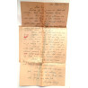 German 1943 Russian Front Field Post Letter