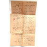 German 1943 Russian Front Field Post Letter