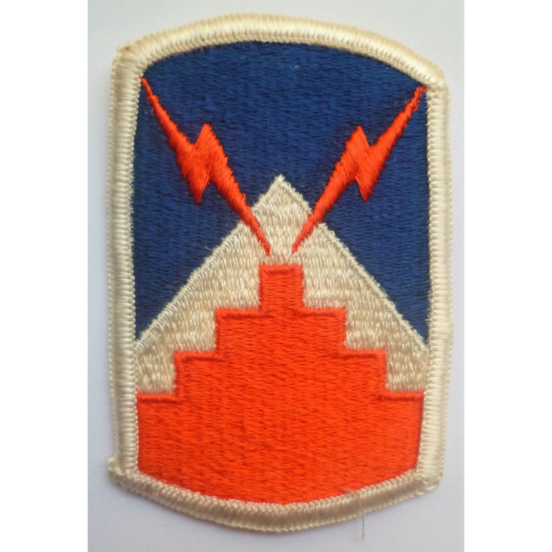 United States 7th Signal Brigade Cloth Patch Badge