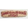 Women's Transport Service F.A.N.Y. Shoulder Title