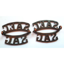 Path South African Engineer Corps Shoulder Title SAEC