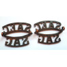 Path South African Engineer Corps Shoulder Title SAEC