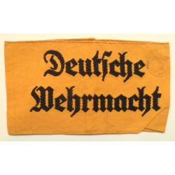 WW2 Deutsche Wehrmacht Woven Armband Third Reich