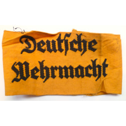 WW2 Deutsche Wehrmacht Woven Armband Third Reich