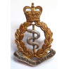 Royal Army Medical Corps Officers Cap Badge Queen's Crown
