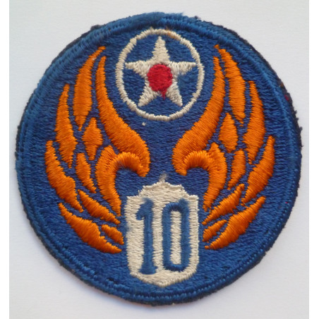 United States 10th Air Force Cloth Patch Badge US